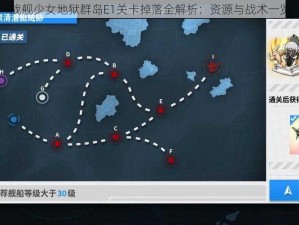 战舰少女地狱群岛E1关卡掉落全解析：资源与战术一览