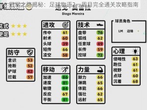 冠军之路揭秘：足球物语2一周目完全通关攻略指南