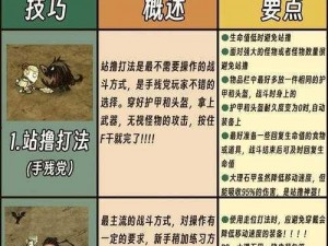 饥荒新家园生存宝典：掌握基本生存技巧，攻略推荐助你轻松应对恶劣环境挑战