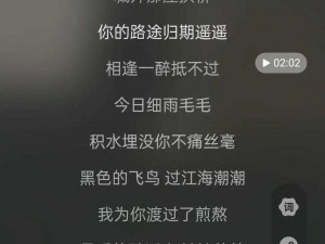 抖音热曲：时间或许是一种解药源于何歌，旋律之下引发深思