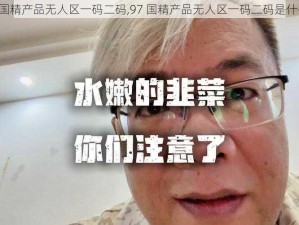 97国精产品无人区一码二码,97 国精产品无人区一码二码是什么？