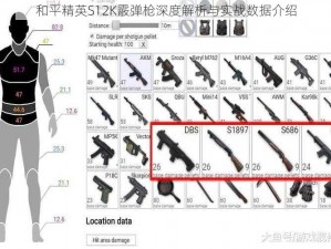 和平精英S12K霰弹枪深度解析与实战数据介绍