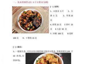 黑暗料理王特色菜：臭豆腐炒时蔬之豆腐生菜秘制配方揭秘