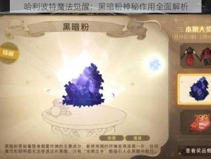 哈利波特魔法觉醒：黑暗粉神秘作用全面解析