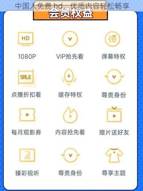 中国人免费 hd，优质内容轻松畅享