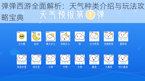 弹弹西游全面解析：天气种类介绍与玩法攻略宝典