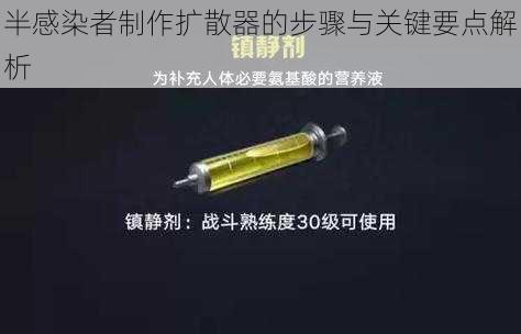 半感染者制作扩散器的步骤与关键要点解析