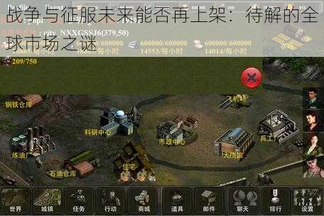 战争与征服未来能否再上架:待解的全球市场之谜