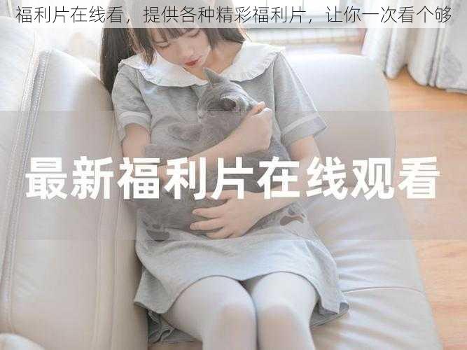 福利片在线看,提供各种精彩福利片,让你一次看个够