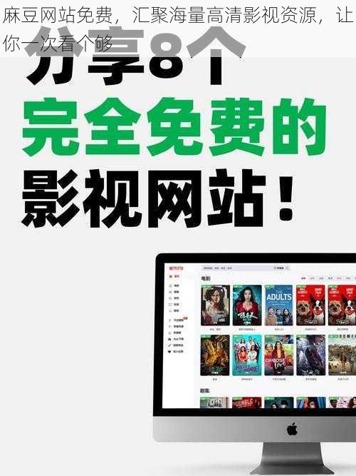 麻豆网站免费,汇聚海量高清影视资源,让你一次看个够