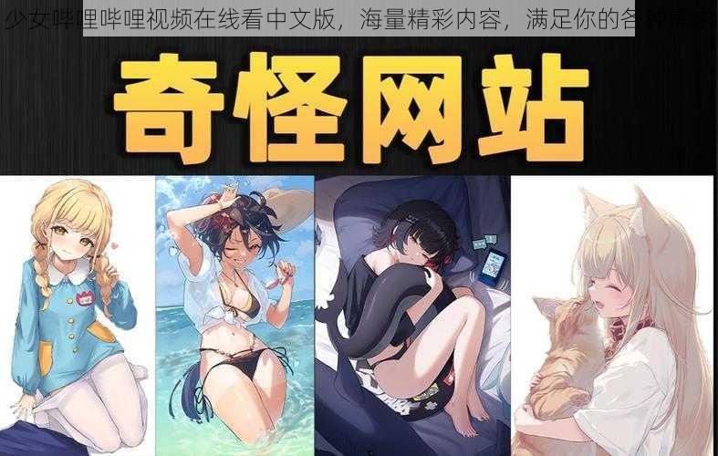 少女哔哩哔哩视频在线看中文版，海量精彩内容，满足你的各种需求