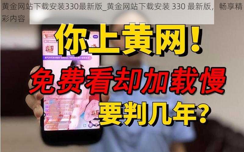 黄金网站下载安装330最新版_黄金网站下载安装 330 最新版，畅享精彩内容