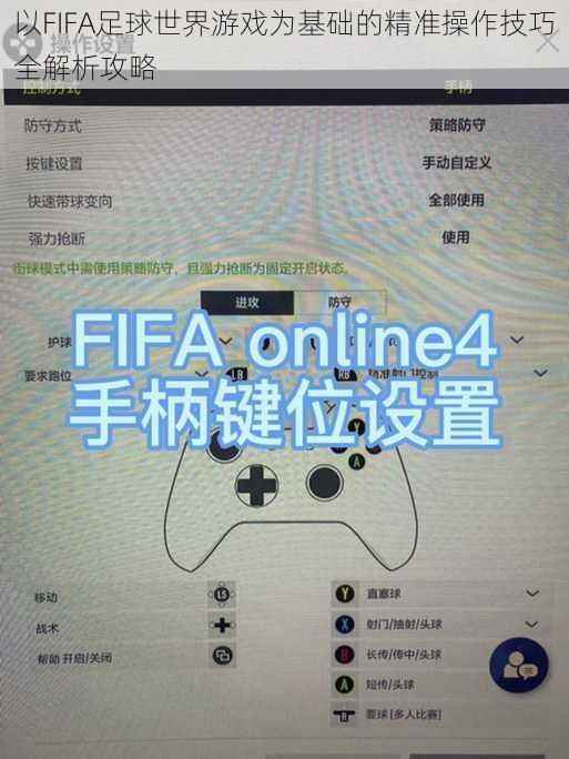 以FIFA足球世界游戏为基础的精准操作技巧全解析攻略