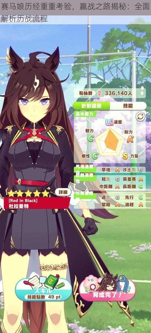 赛马娘历经重重考验,赢战之路揭秘:全面解析历战流程