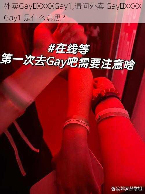 外卖Gay XXXXGay1,请问外卖 Gay XXXXGay1 是什么意思？