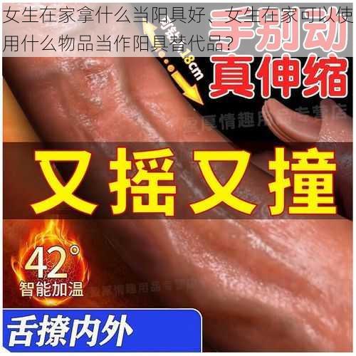 女生在家拿什么当阳具好、女生在家可以使用什么物品当作阳具替代品？