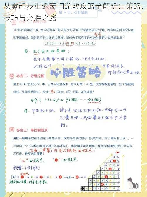 从零起步重返豪门游戏攻略全解析：策略、技巧与必胜之路