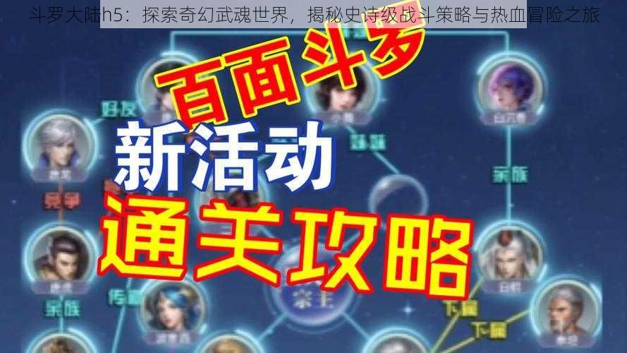 斗罗大陆h5：探索奇幻武魂世界，揭秘史诗级战斗策略与热血冒险之旅