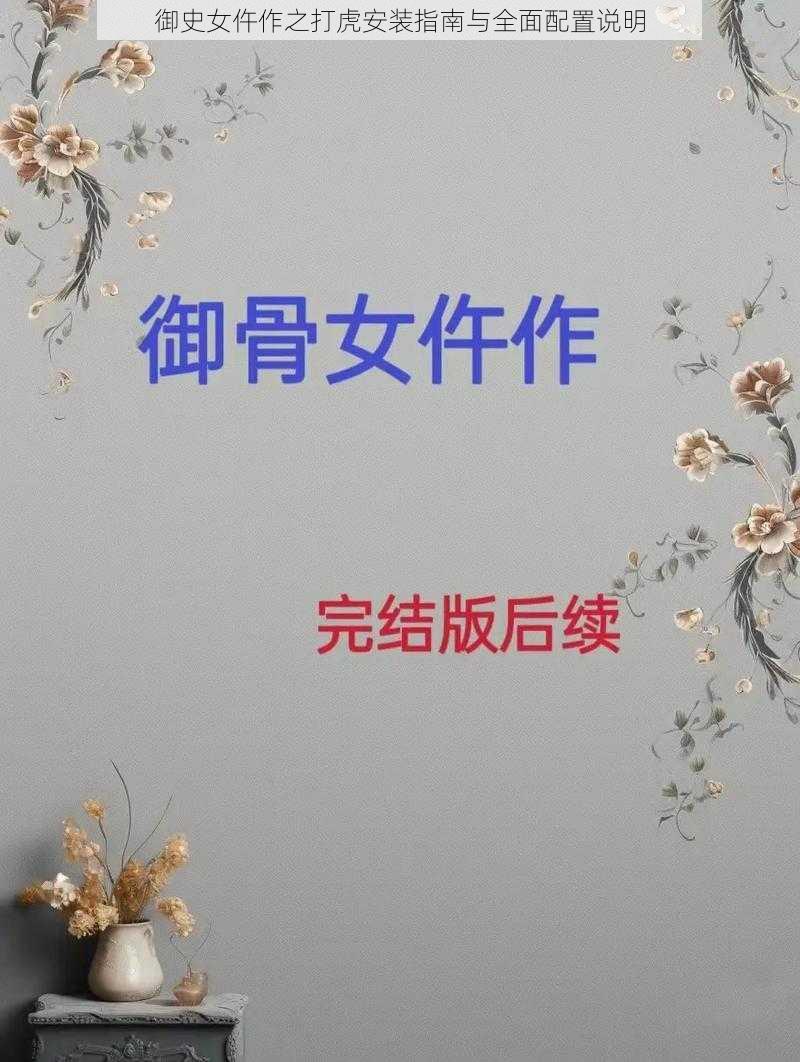 御史女仵作之打虎安装指南与全面配置说明